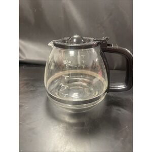 Mainstays Carafe Only 5 Cup Coffee Pot Replacement for Model 511400 Maker D1
